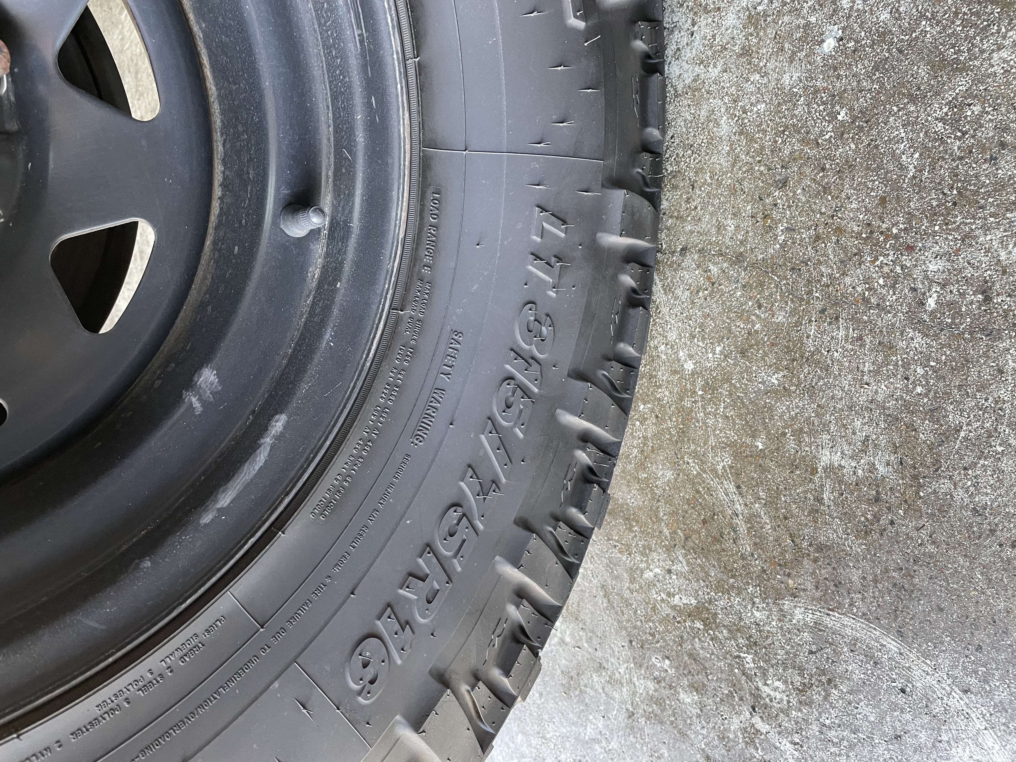 What is the largest tyre I can legally fit to my 4WD?