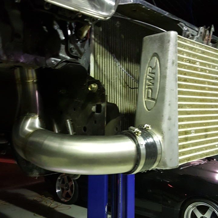 Front Mount piping